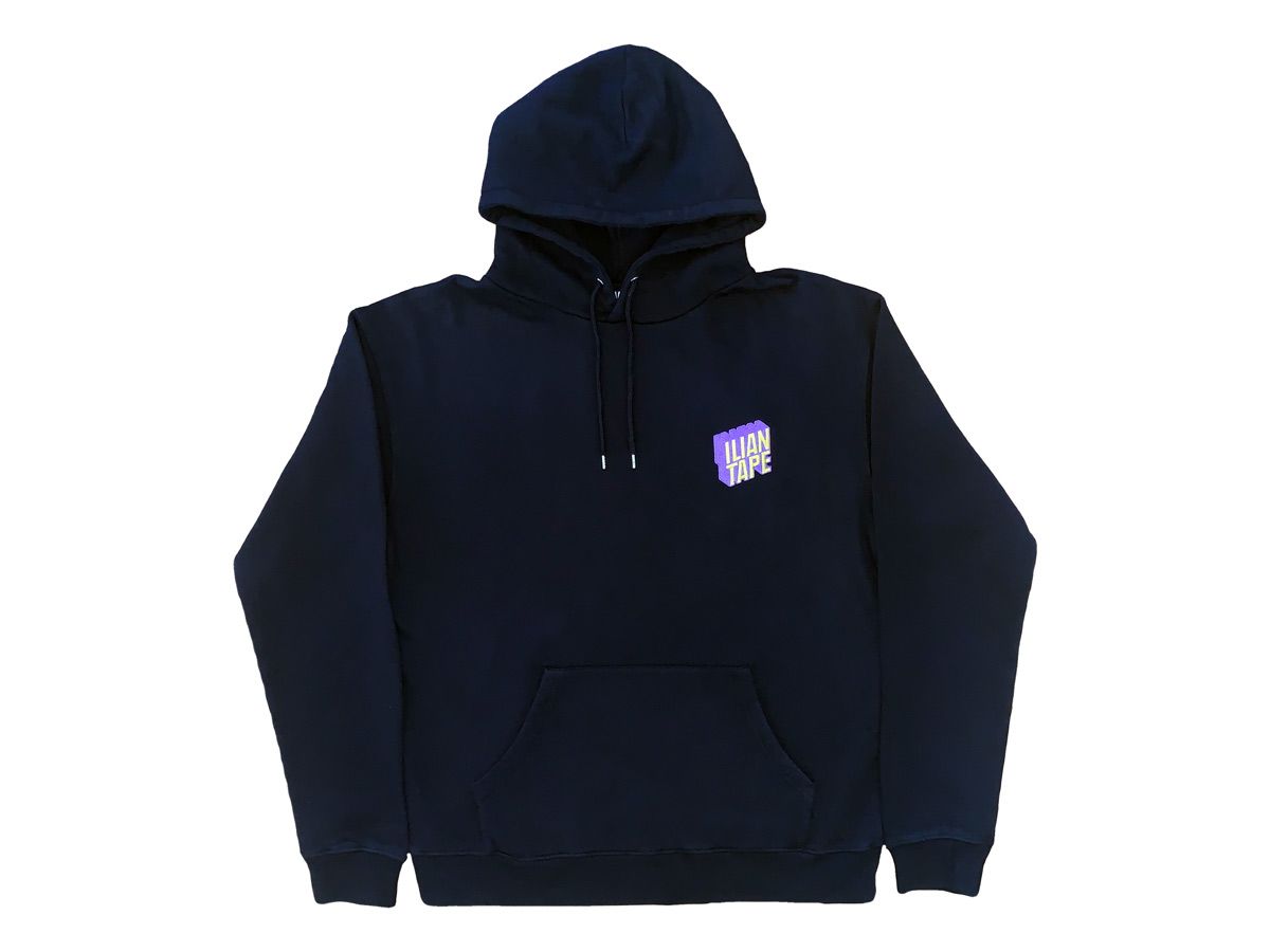 ilian tape - black embroidered hoodie - 2 ilian tape - black embroidered hoodie - 2