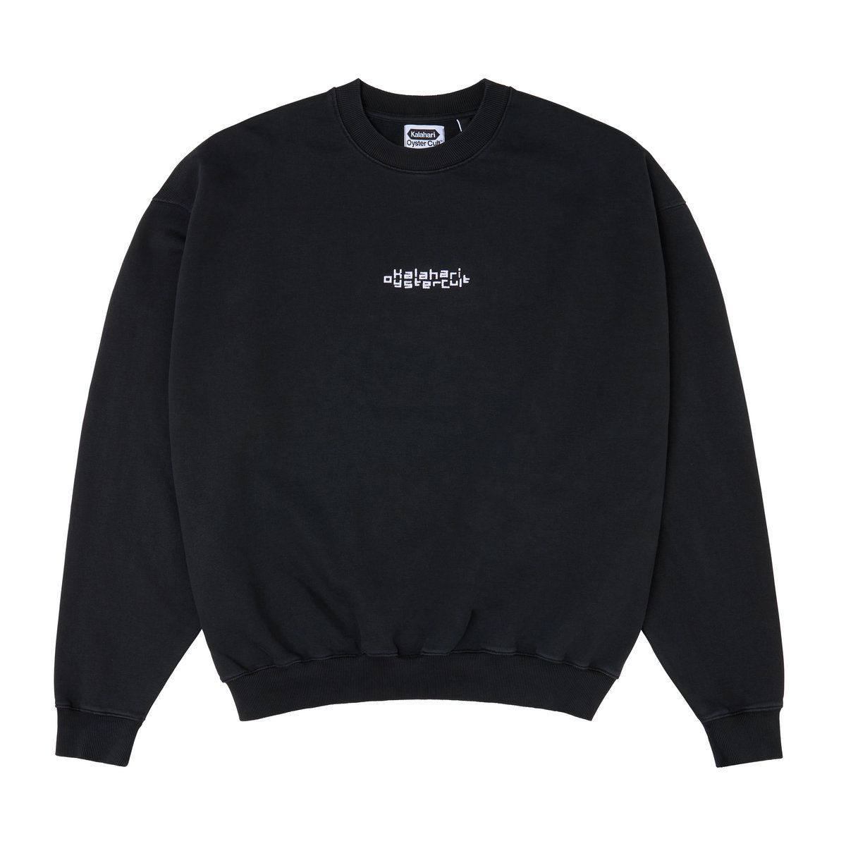 one eye witness - kalahari oyster cult embroidered sweater - main one eye witness - kalahari oyster cult embroidered sweater - main