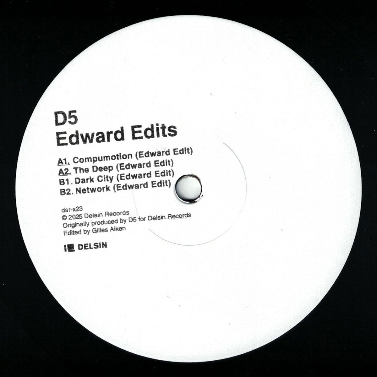 D5 - Edward Edits | Delsin Records (Dsr-x23)