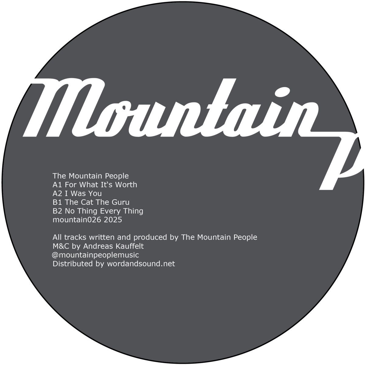 The Mountain People - The Cat The Guru | Mountain People (mountain026) - main The Mountain People - The Cat The Guru | Mountain People (mountain026) - main