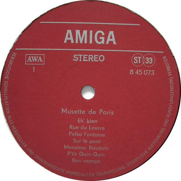 René Maquet Und Seine Solisten - Musette De Paris | AMIGA (8 45 073) - 3 René Maquet Und Seine Solisten - Musette De Paris | AMIGA (8 45 073) - 3