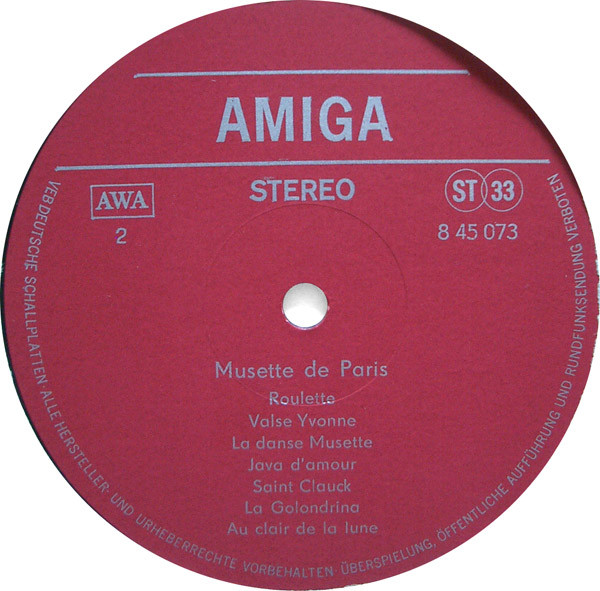 René Maquet Und Seine Solisten - Musette De Paris | AMIGA (8 45 073) - 4 René Maquet Und Seine Solisten - Musette De Paris | AMIGA (8 45 073) - 4