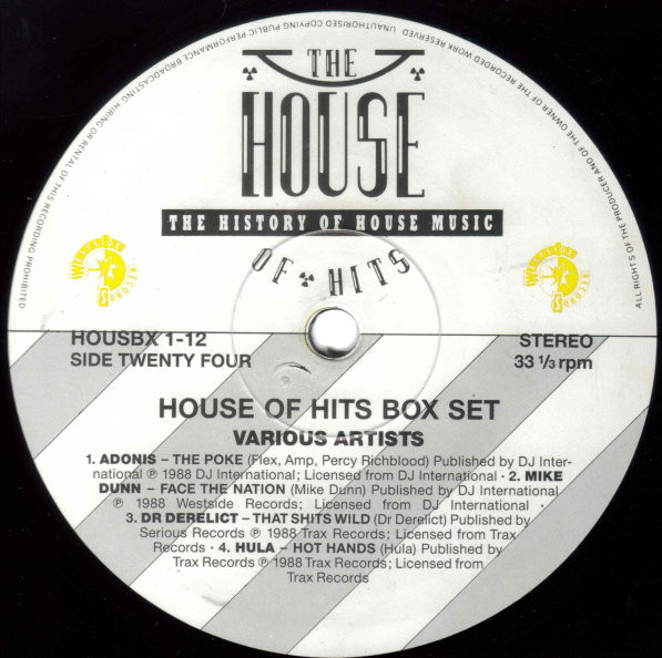 Various - The House Of Hits - The History Of House Music | Westside Records (HOUSBX 1) - 21