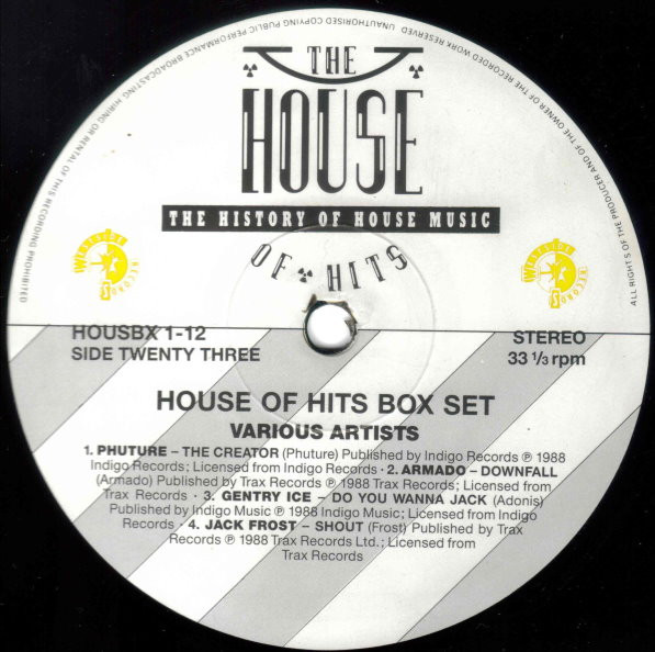 Various - The House Of Hits - The History Of House Music | Westside Records (HOUSBX 1) - 20