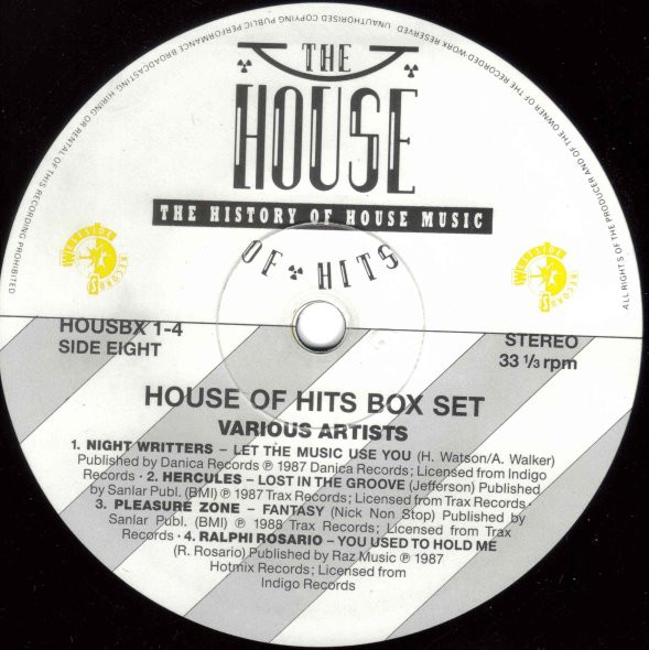 Various - The House Of Hits - The History Of House Music | Westside Records (HOUSBX 1) - 26