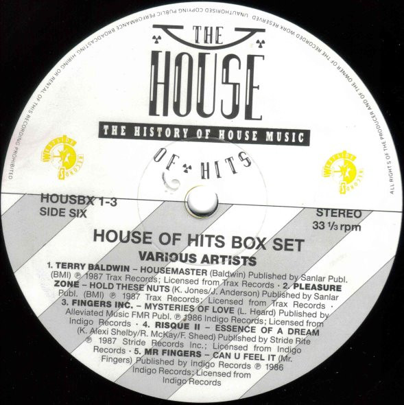 Various - The House Of Hits - The History Of House Music | Westside Records (HOUSBX 1) - 24