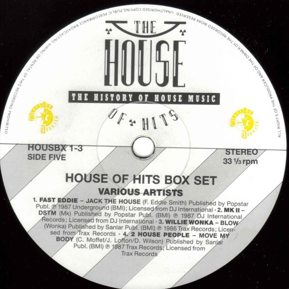Various - The House Of Hits - The History Of House Music | Westside Records (HOUSBX 1) - 8