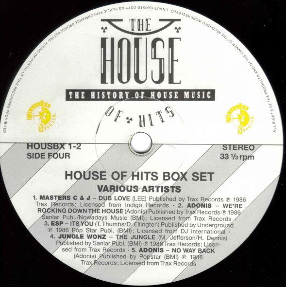 Various - The House Of Hits - The History Of House Music | Westside Records (HOUSBX 1) - 7