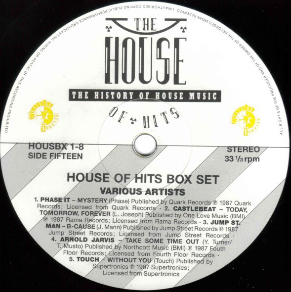 Various - The House Of Hits - The History Of House Music | Westside Records (HOUSBX 1) - 13