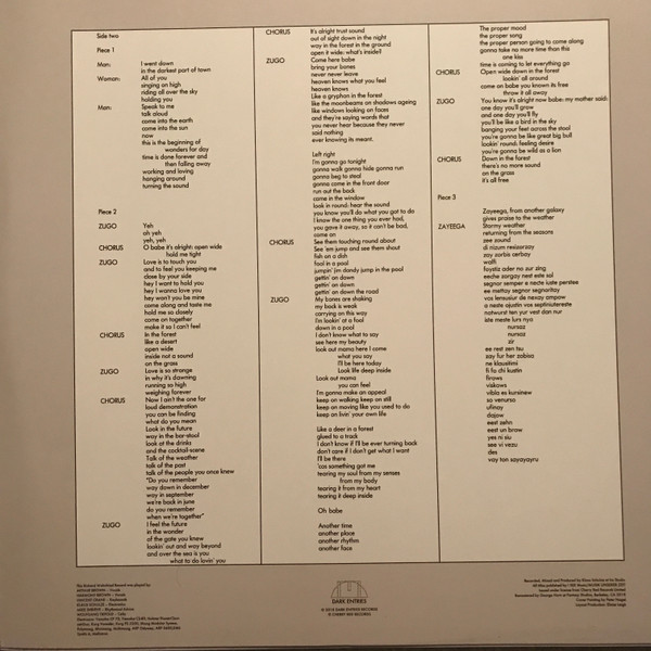 Richard Wahnfried - Time Actor | Dark Entries (DE-215) - 3 Richard Wahnfried - Time Actor | Dark Entries (DE-215) - 3