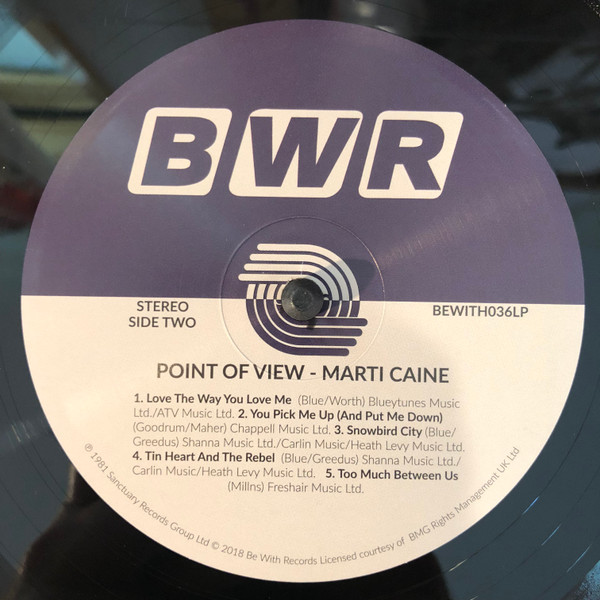 Marti Caine - Point Of View | Be With Records (BEWITH036LP) - 6 Marti Caine - Point Of View | Be With Records (BEWITH036LP) - 6