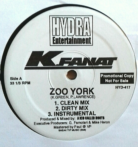 K. Fanat - Zoo York / Maintain | Hydra Entertainment (HYD-417) - main K. Fanat - Zoo York / Maintain | Hydra Entertainment (HYD-417) - main