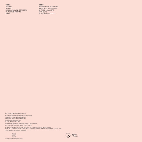 Sam Mallet - Wetlands | Musique Plastique (MP006) - 2 Sam Mallet - Wetlands | Musique Plastique (MP006) - 2