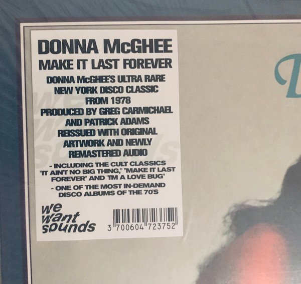 Donna McGhee - Make It Last Forever | Wewantsounds (WWSLP29)