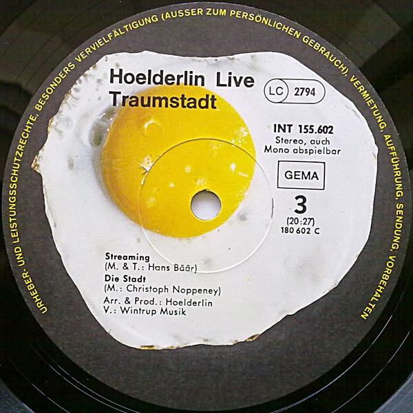 Hoelderlin - Traumstadt | Spiegelei (INT 180.602) - 6