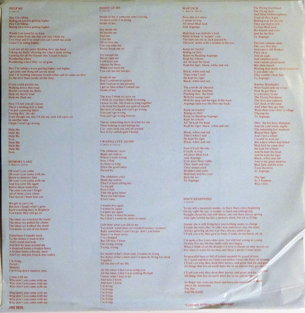 The Baker Gurvitz Army - The Baker Gurvitz Army | Janus Records (JXS 7015) - 5