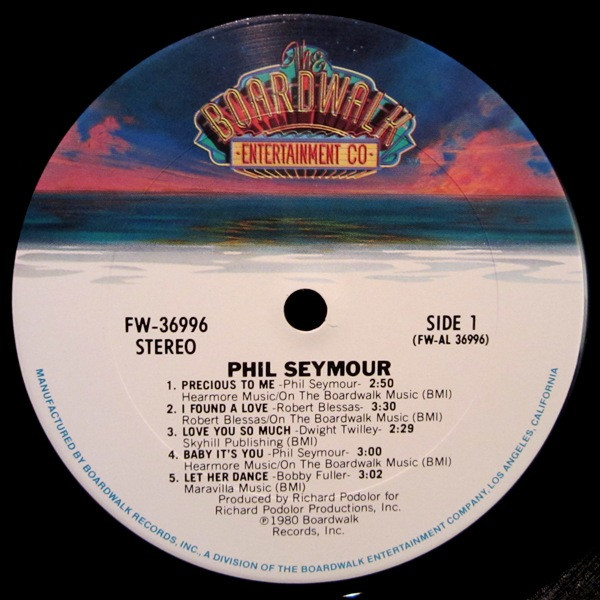 Phil Seymour - Phil Seymour | The Boardwalk Entertainment Co (FW-36996) - 3 Phil Seymour - Phil Seymour | The Boardwalk Entertainment Co (FW-36996) - 3