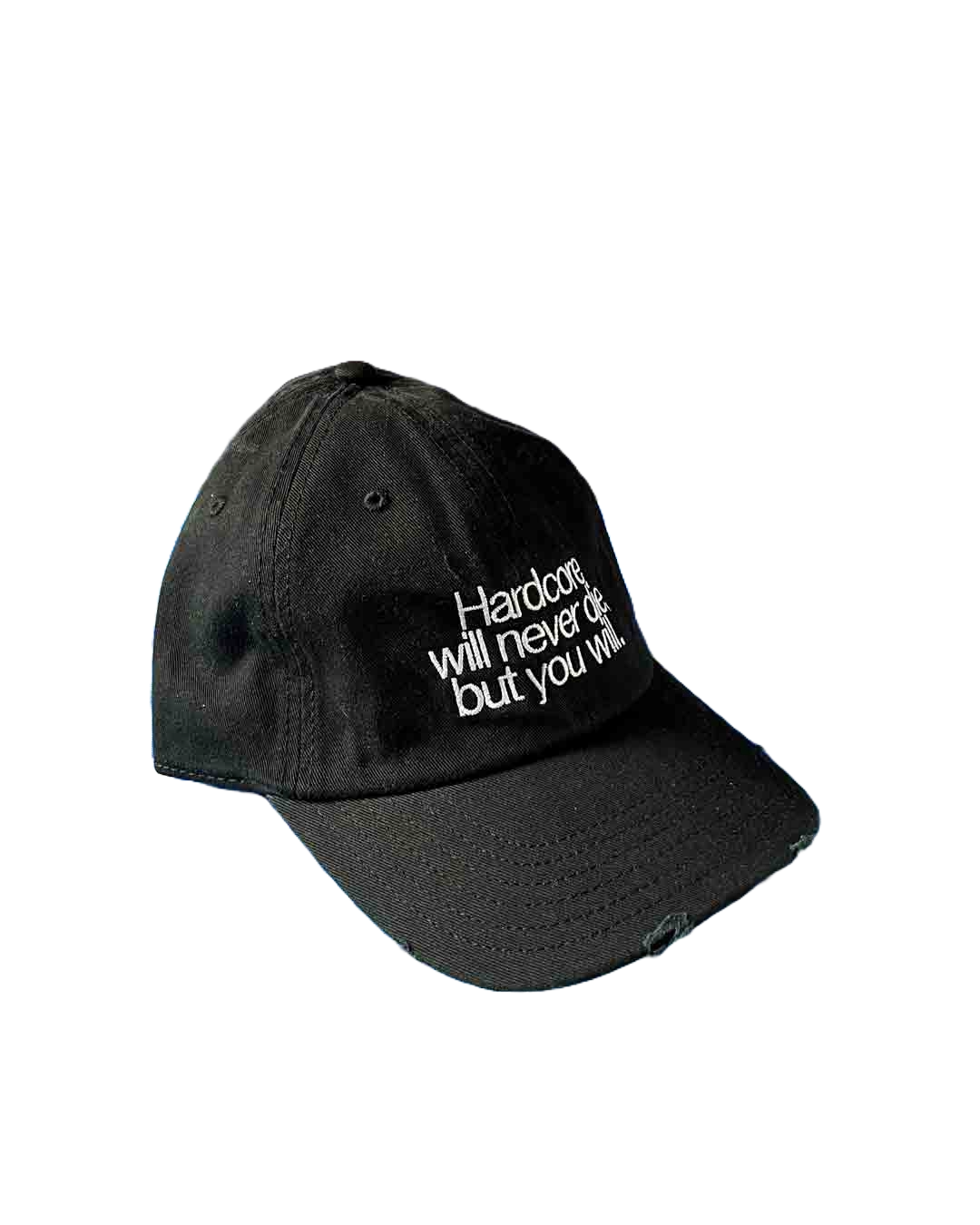 Never Sleep - Hardcore will never die, but you will Black cap - 2