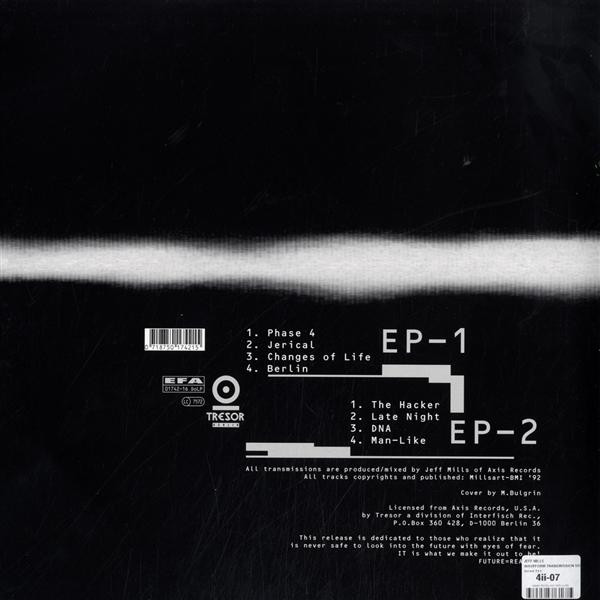 Jeff Mills - Waveform Transmission Vol. 1 | Tresor (Tresor 11) - 2