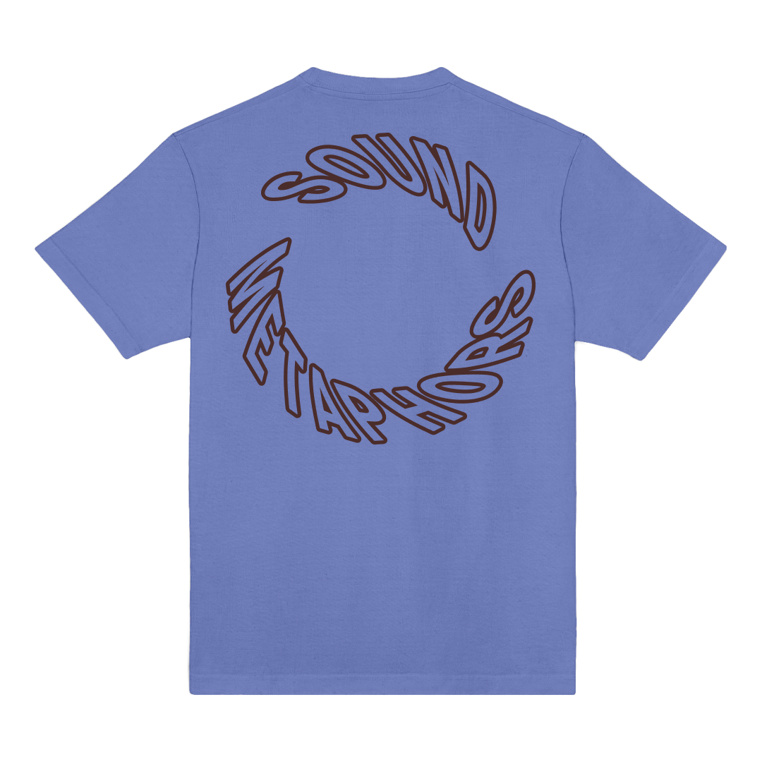 Sound Metaphors - Sound Metaphors Logo Classic T - Deep Periwinkle