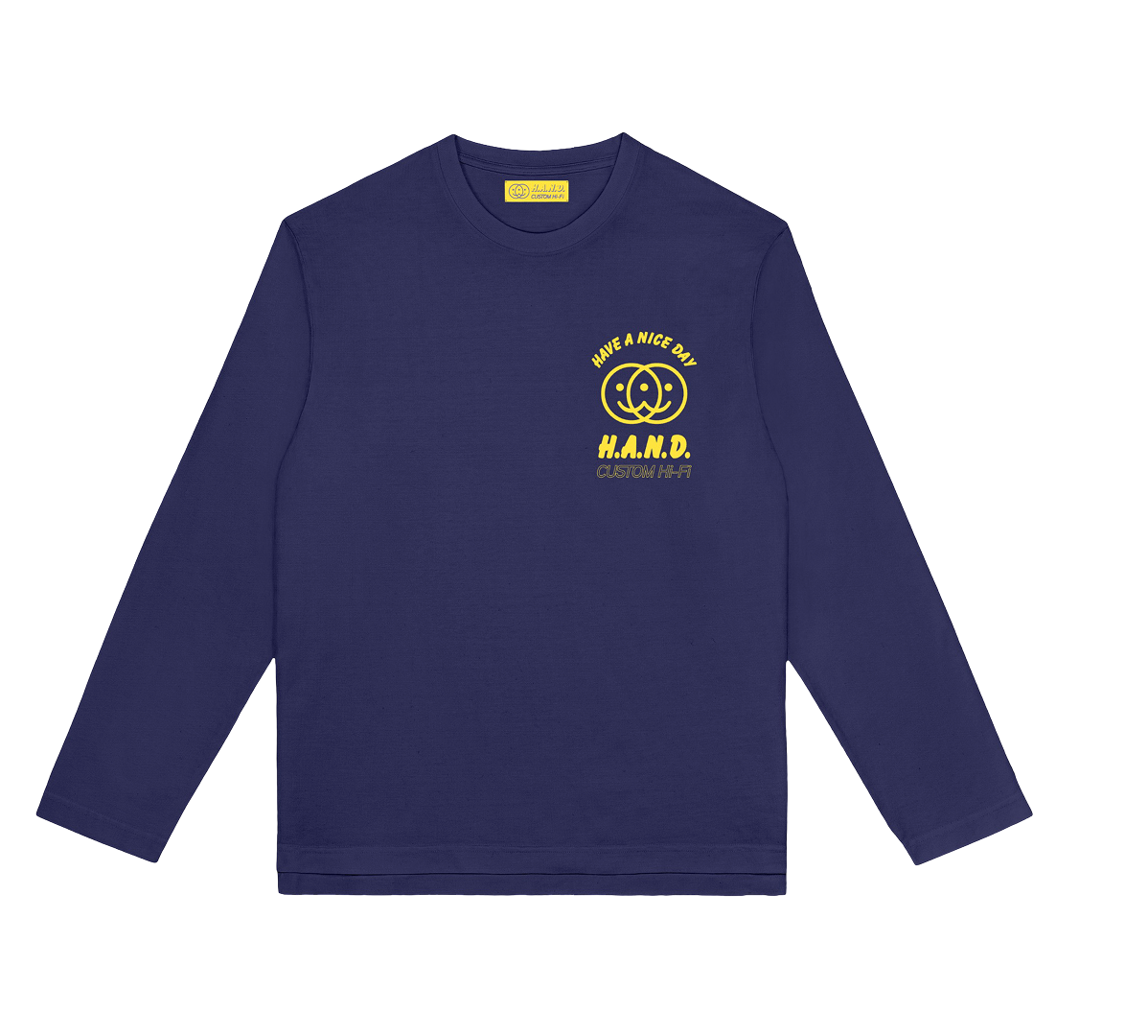 Sound Metaphors - H.A.N.D. Custom Hi-Fi Long Sleeve - Blue - 2 Sound Metaphors - H.A.N.D. Custom Hi-Fi Long Sleeve - Blue - 2