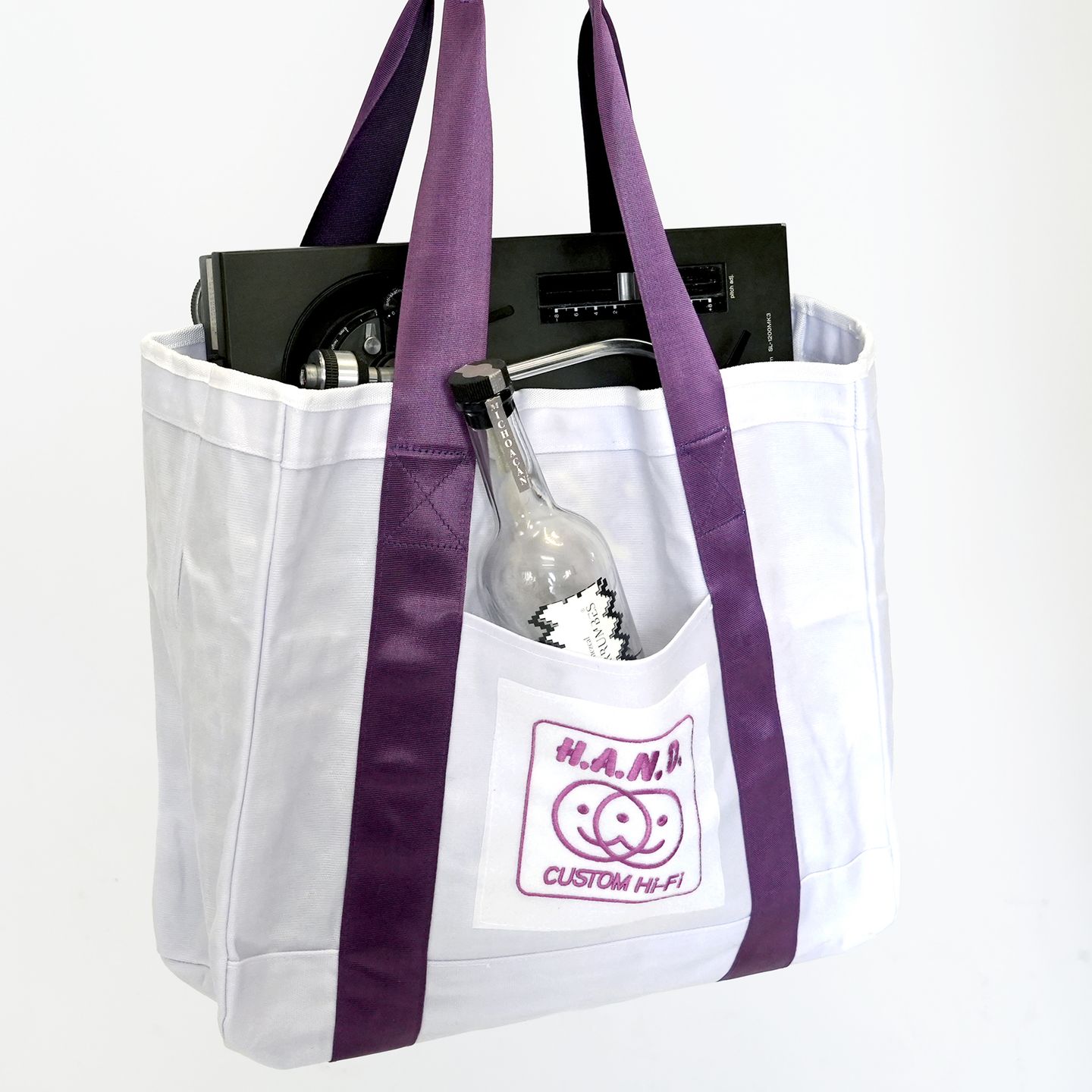 Sound Metaphors - H.A.N.D. Heavy-Duty Record Shopper Bag - 4