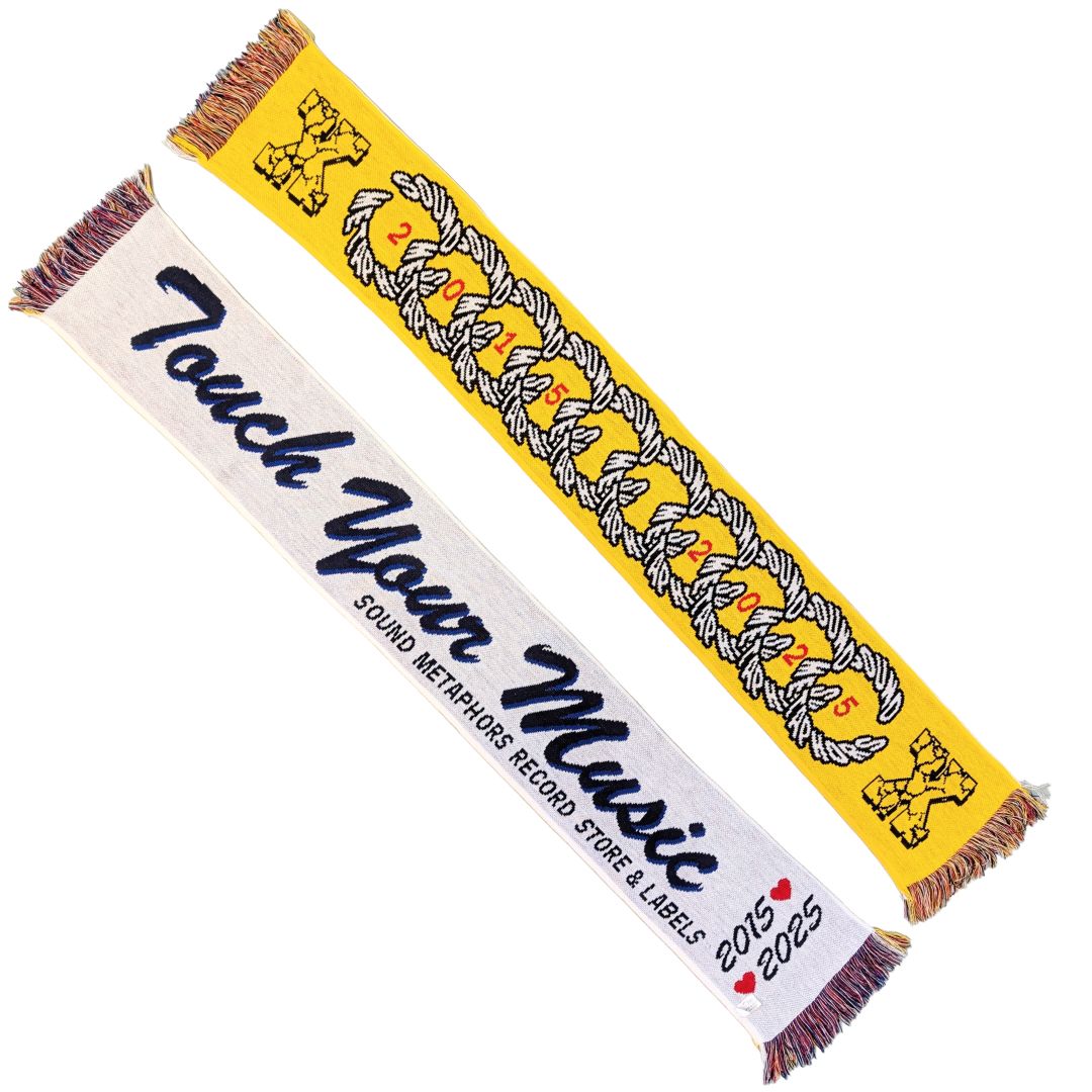 Sound Metaphors - SM 10 Year Anniversary "Touch Your Music" scarf - main