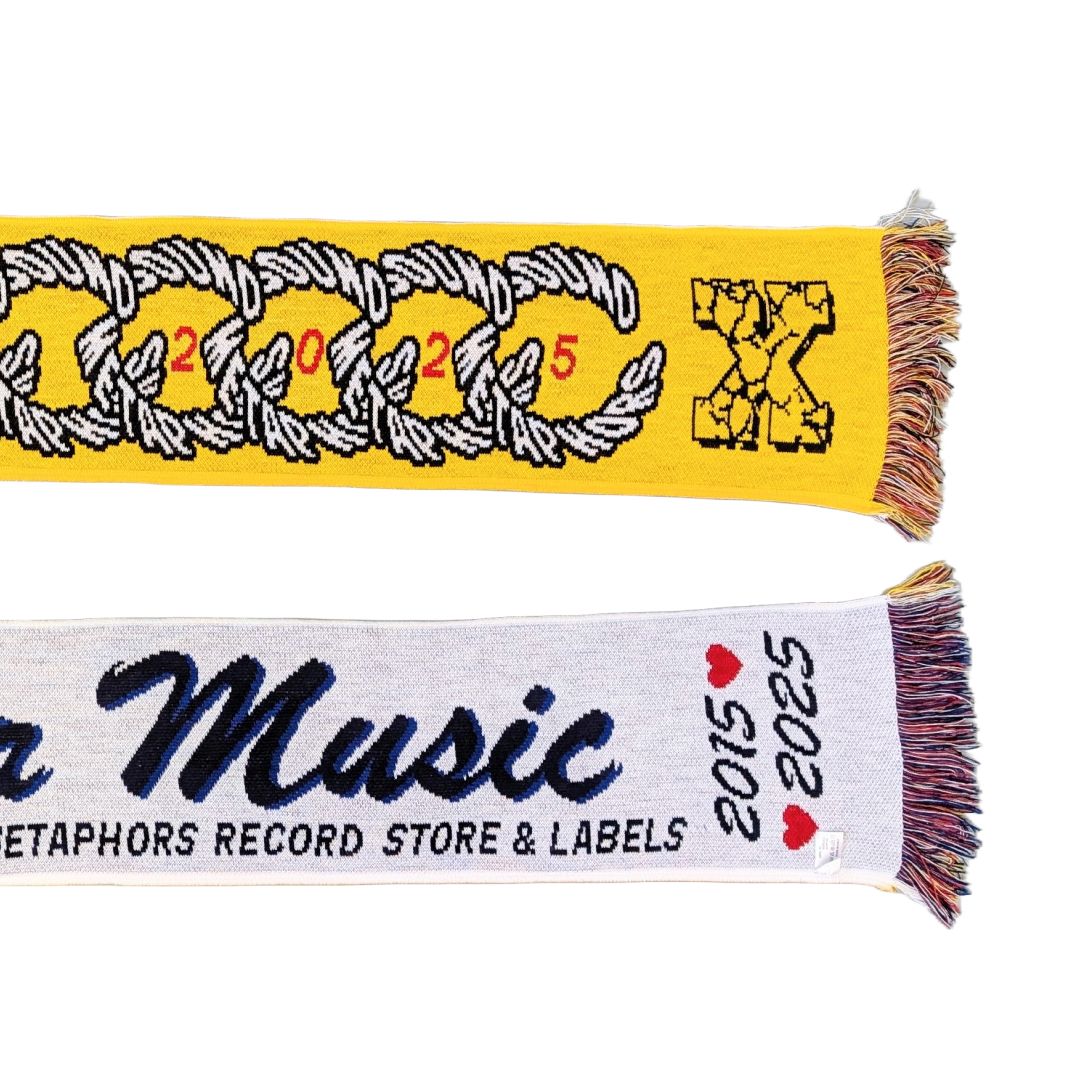 Sound Metaphors - SM 10 Year Anniversary "Touch Your Music" scarf - 4