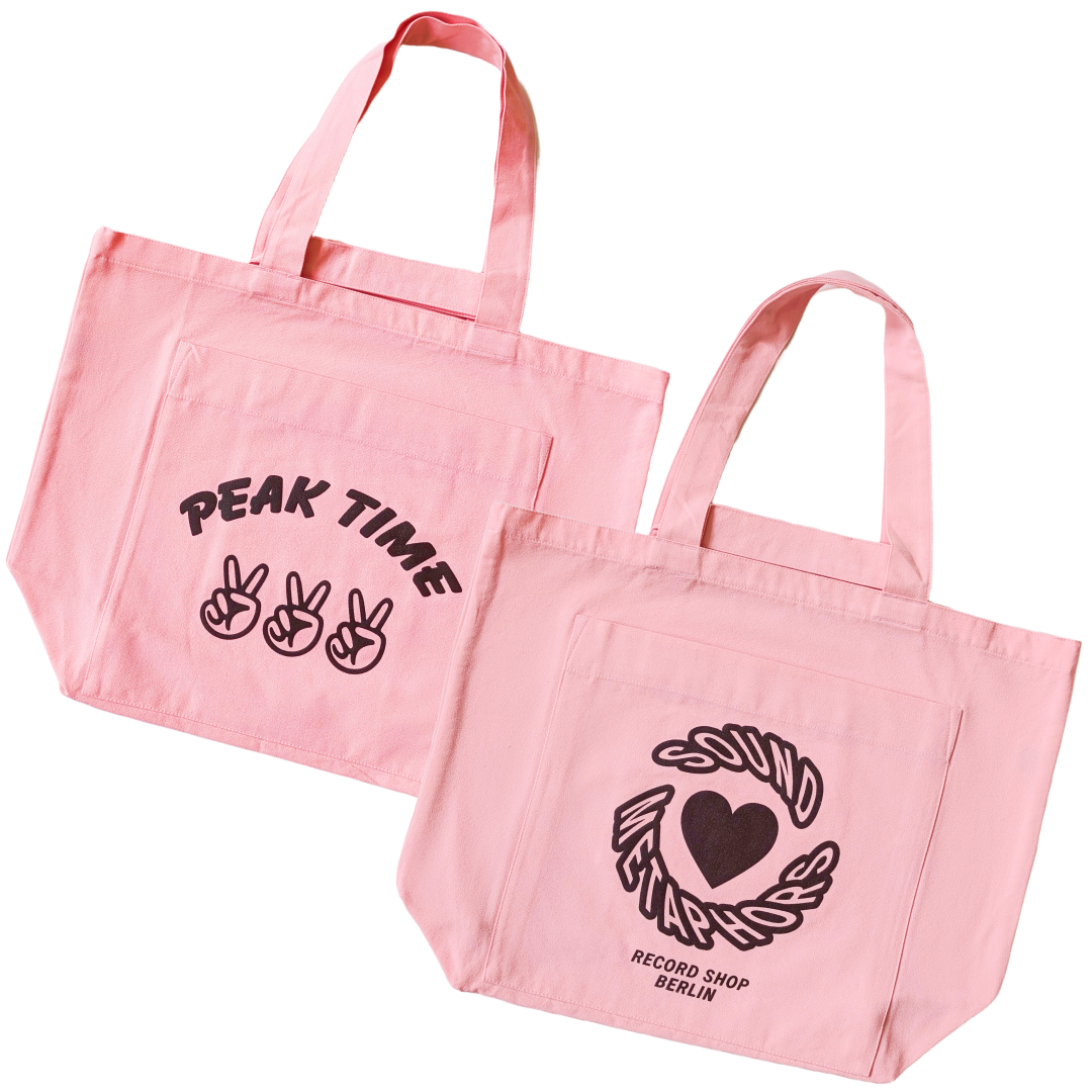 Sound Metaphors - Peak Time Oversized Bag - PINK - main