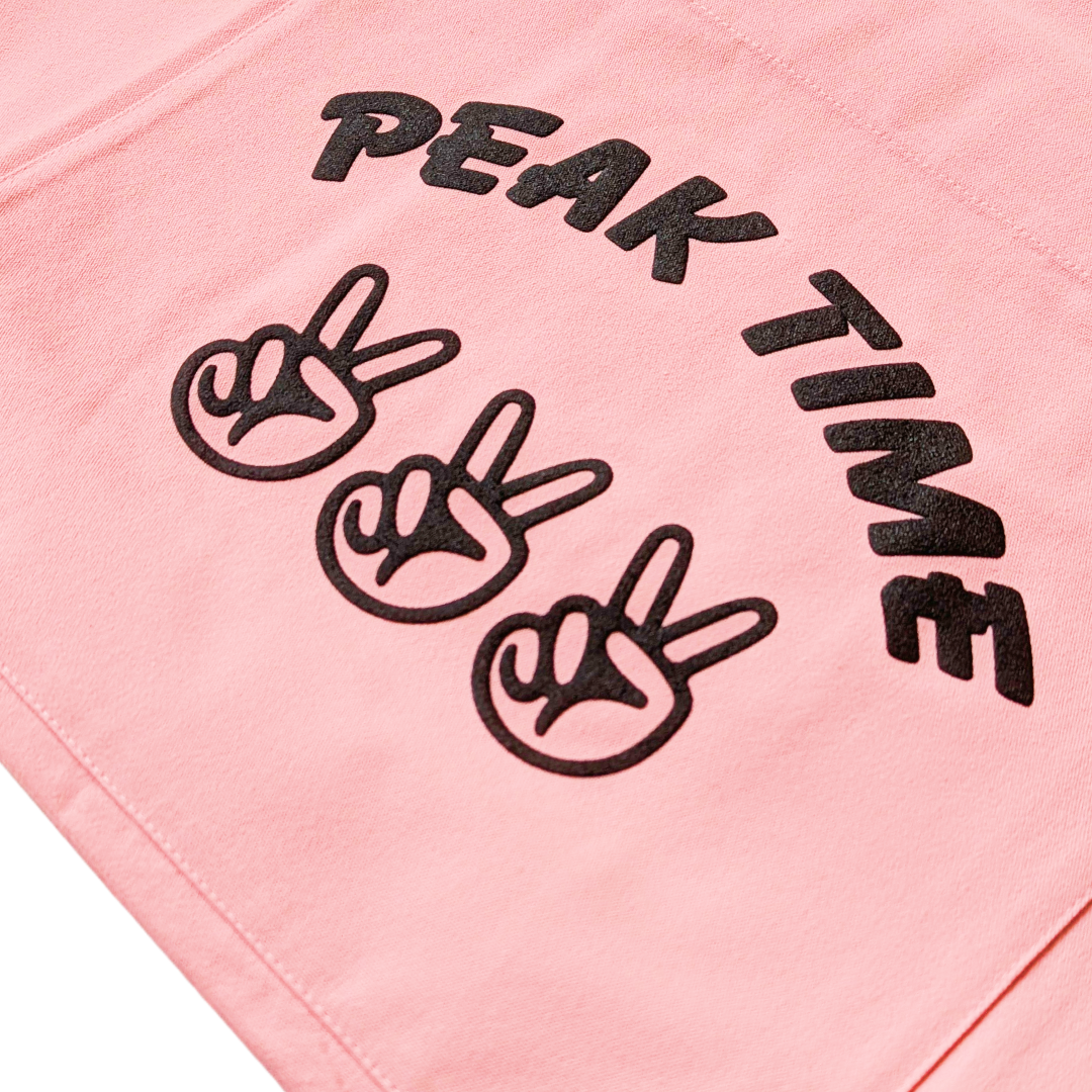 Sound Metaphors - Peak Time Oversized Bag - PINK - 2