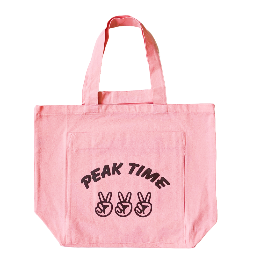 Sound Metaphors - Peak Time Oversized Bag - PINK - 5