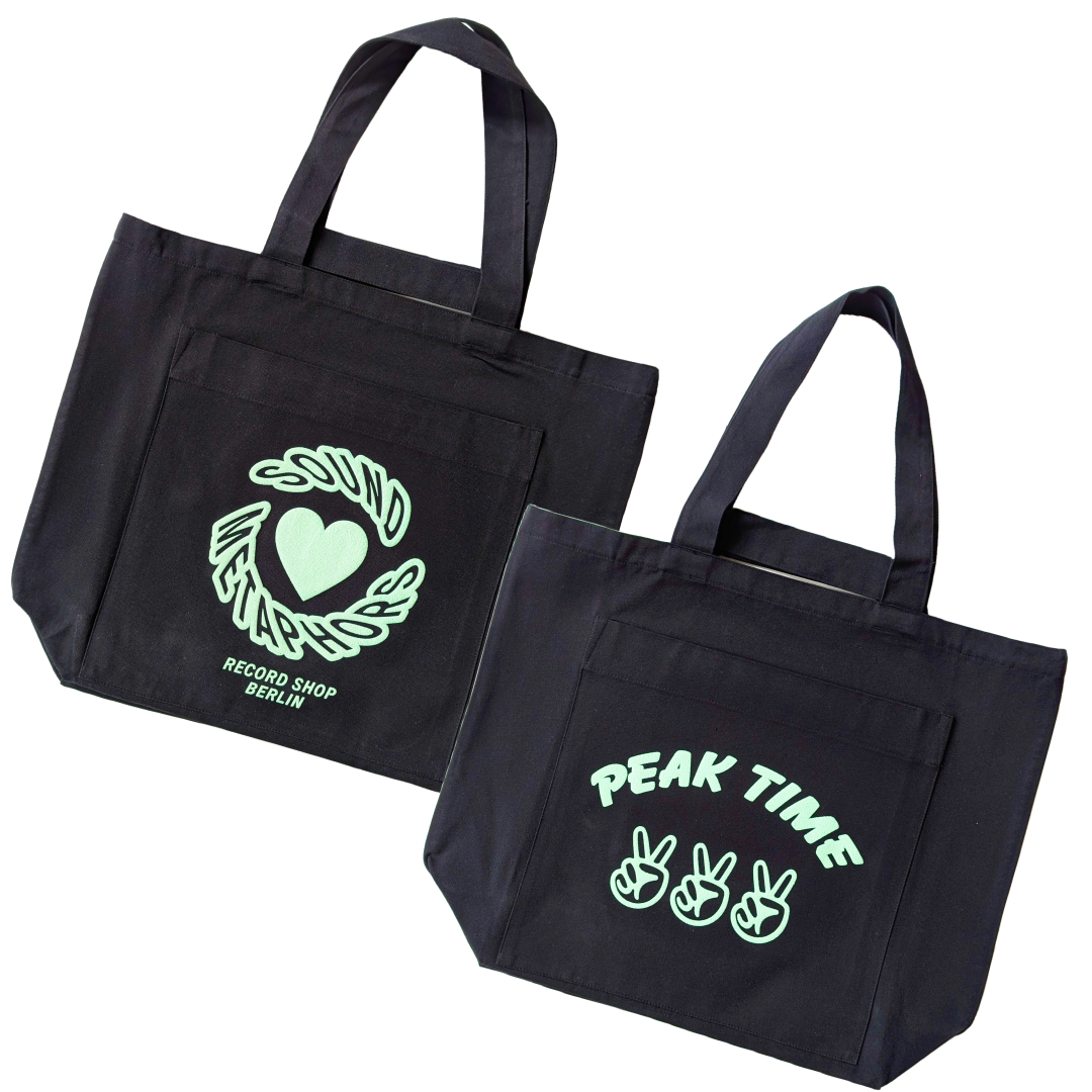 Sound Metaphors - Peak Time Oversized Bag - BLACK - main Sound Metaphors - Peak Time Oversized Bag - BLACK - main