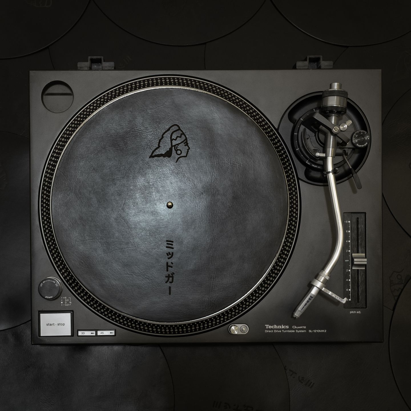 Midgar - Premium Leather Slip mat - main