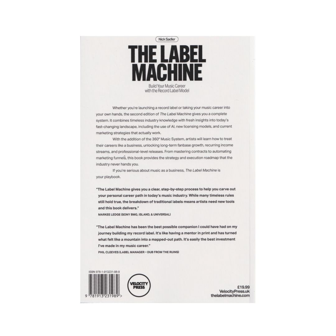 Nick Sadler - The Label Machine - 2