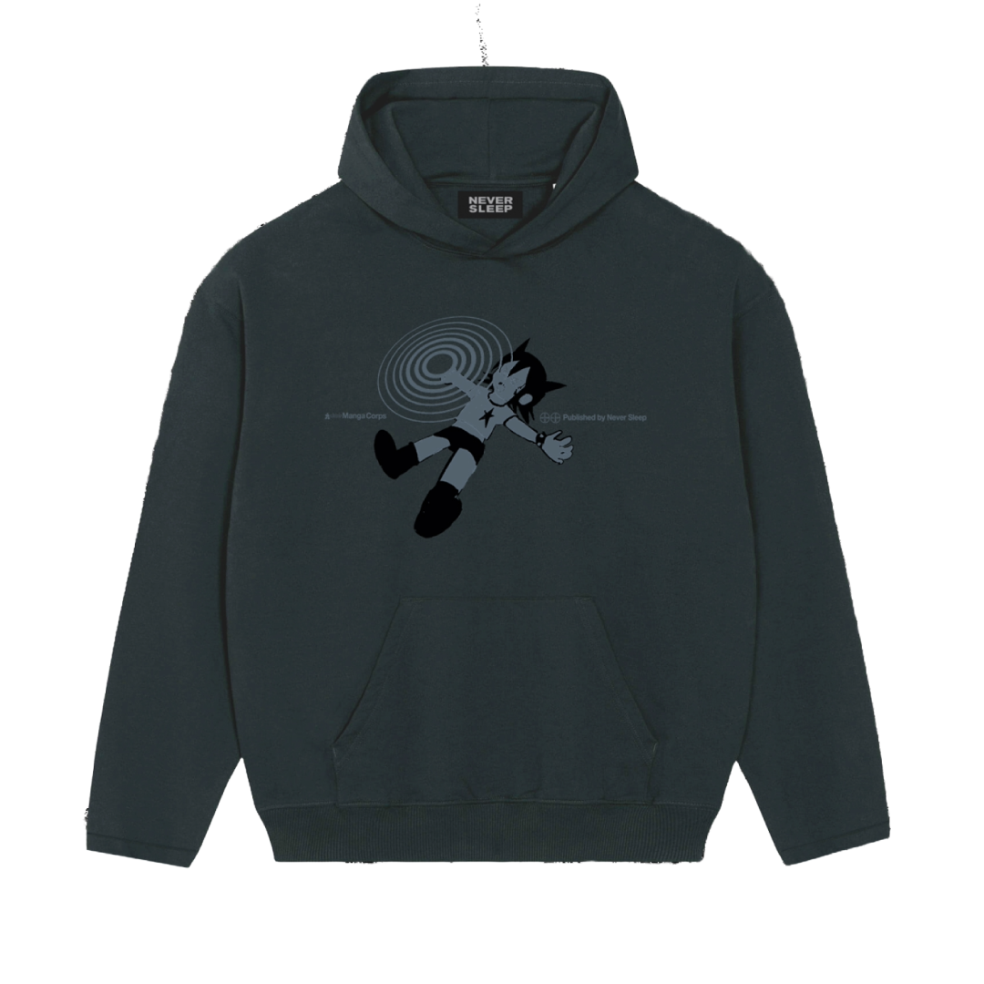 Never Sleep - Manga Corps x Jun Inagawa hoodie - 2
