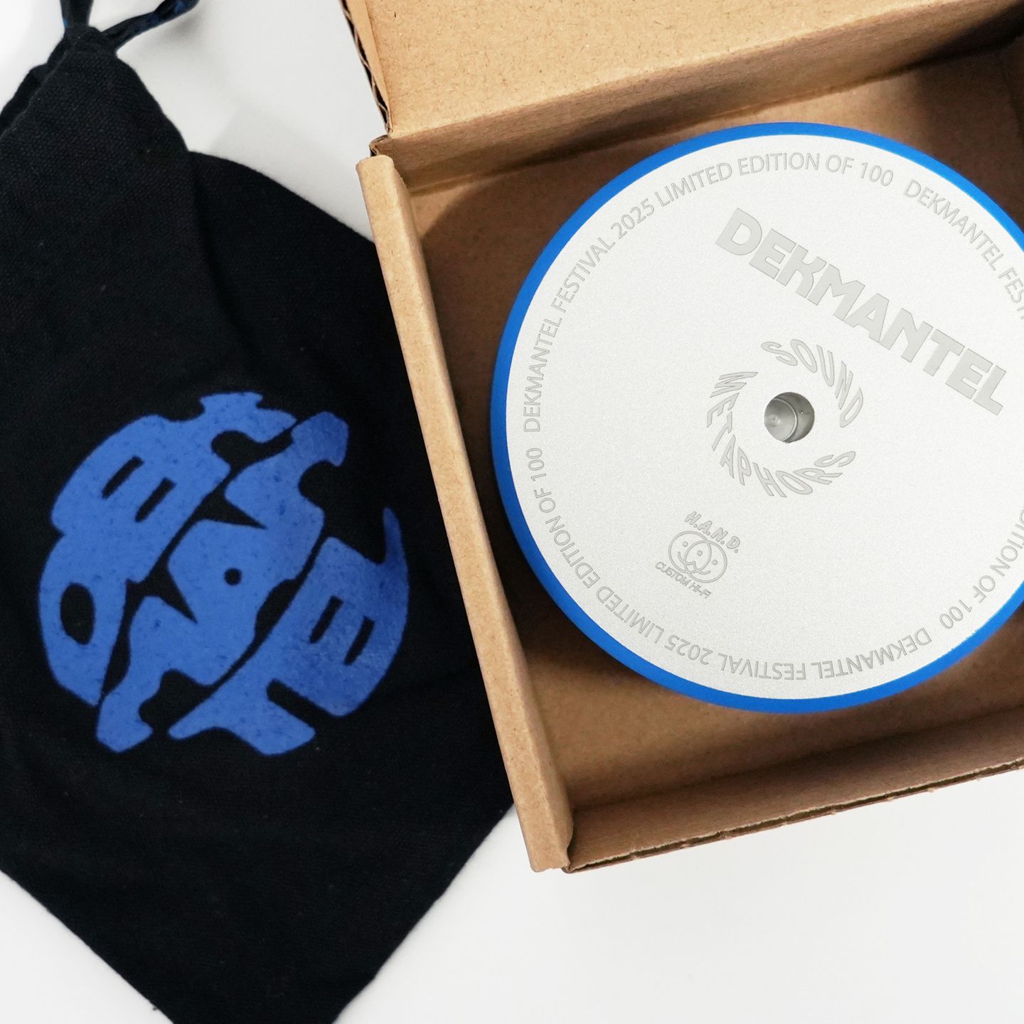 HAND HIFI - DEKMANTEL X SOUND METAPHORS Vinyl Stabiliser Weight - 3 HAND HIFI - DEKMANTEL X SOUND METAPHORS Vinyl Stabiliser Weight - 3