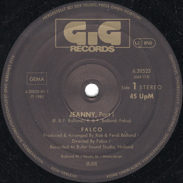 Jeanny (Part 1)