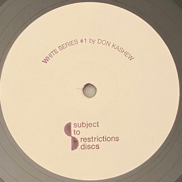 Don Kashew - White Series #1 | Subject To Restrictions Discs (STRW-I) - 2 Don Kashew - White Series #1 | Subject To Restrictions Discs (STRW-I) - 2