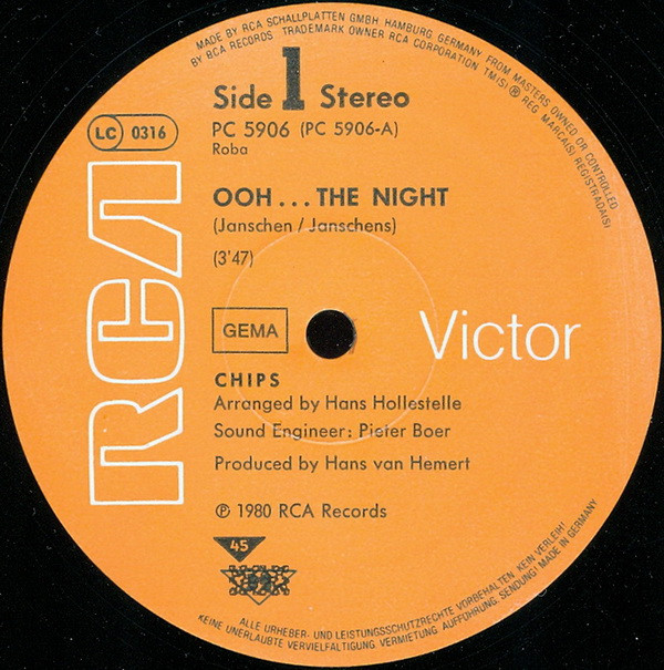 Ooh...The Night / You Name It...I'll Do It