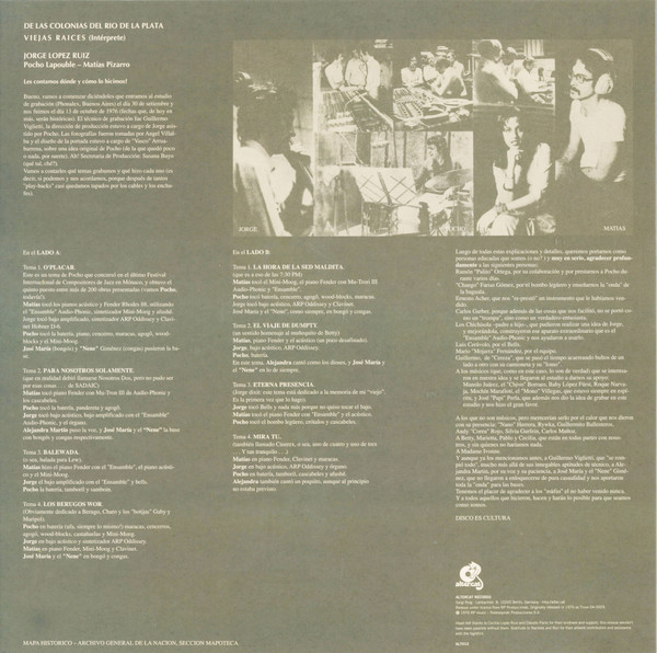 Viejas Raices - De Las Colonias Del Río De La Plata | Altercat Records (ALT013) - 6