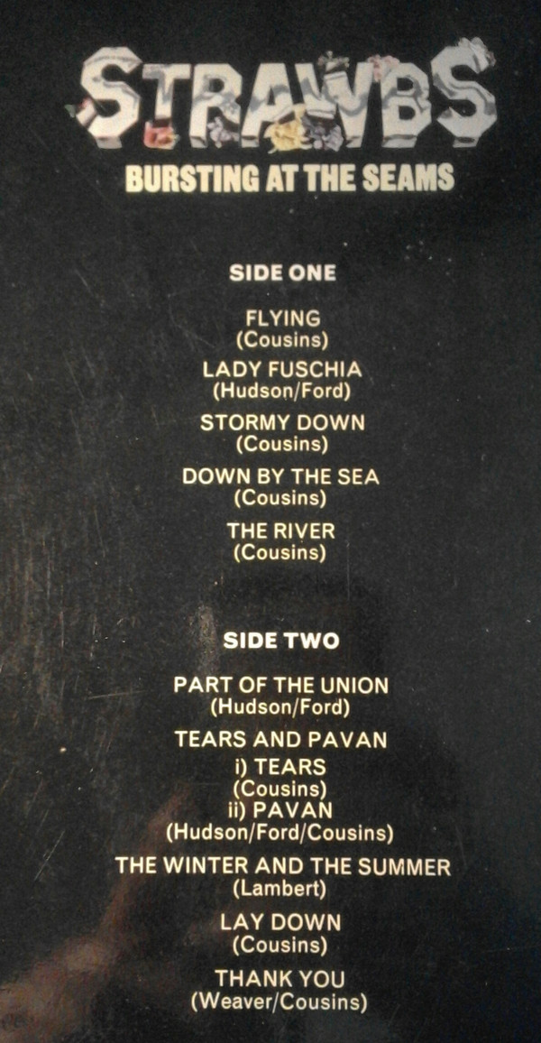 Strawbs - Bursting At The Seams | A&M Records (86 658 IT) - 8