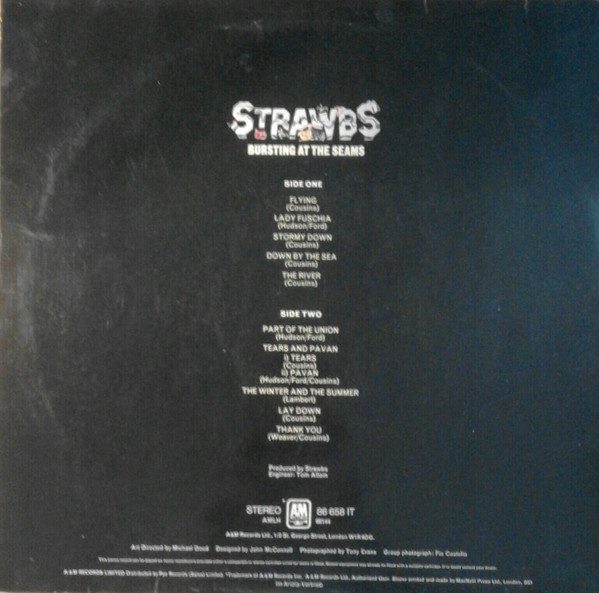 Strawbs - Bursting At The Seams | A&M Records (86 658 IT) - 3