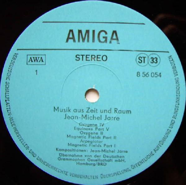 Jean-Michel Jarre - Musik Aus Zeit Und Raum | AMIGA (8 56 054) - 3