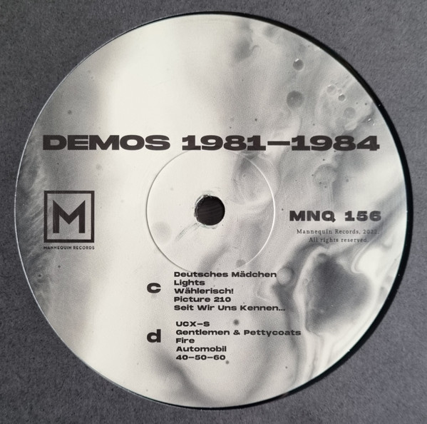 The Actor - Exploded View + Demos 1981​-​1984 | Mannequin (MNQ 156) - 5