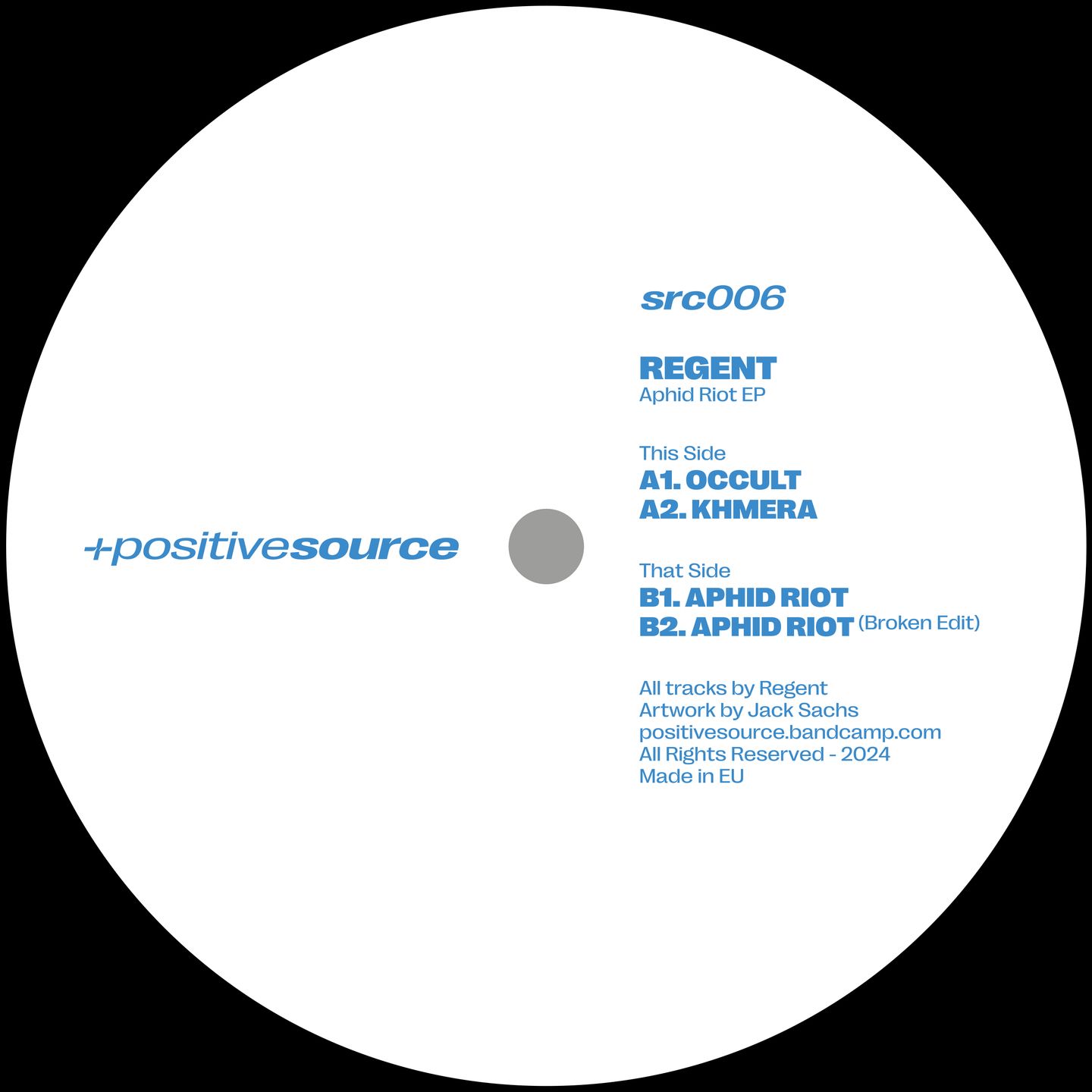 Regent - Aphid Riot EP | positivesource (src006) - main