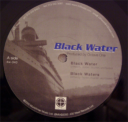 Octave One - Black Water | 430 West (4w-340)