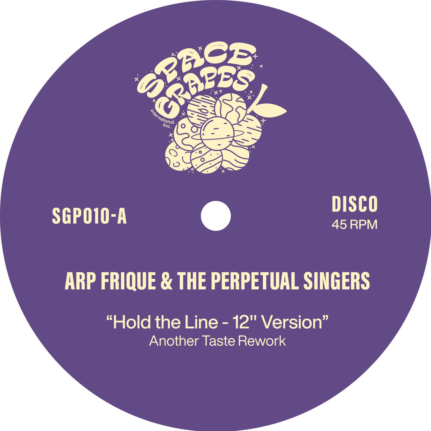 Arp Frique & The Perpetual Singers - The Another Taste Reworks | Space Grapes (SGP010)