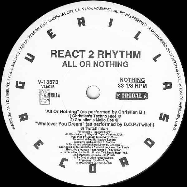 All Or Nothing