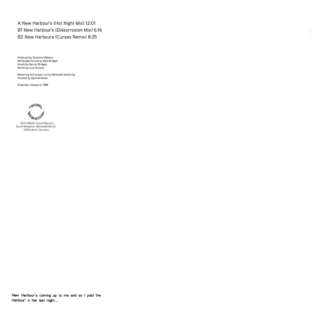 Movement - New Harbour's | Sound Migration (SMI-020) - 6 Movement - New Harbour's | Sound Migration (SMI-020) - 6