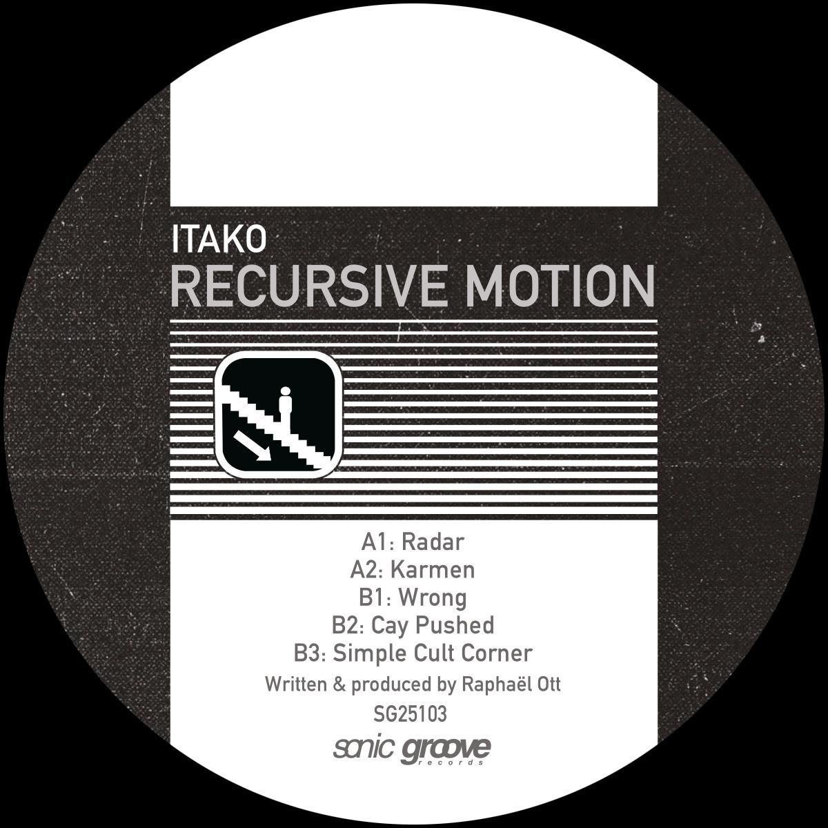 Itako - Recursive Motion | Sonic Groove (SG25103) - 2